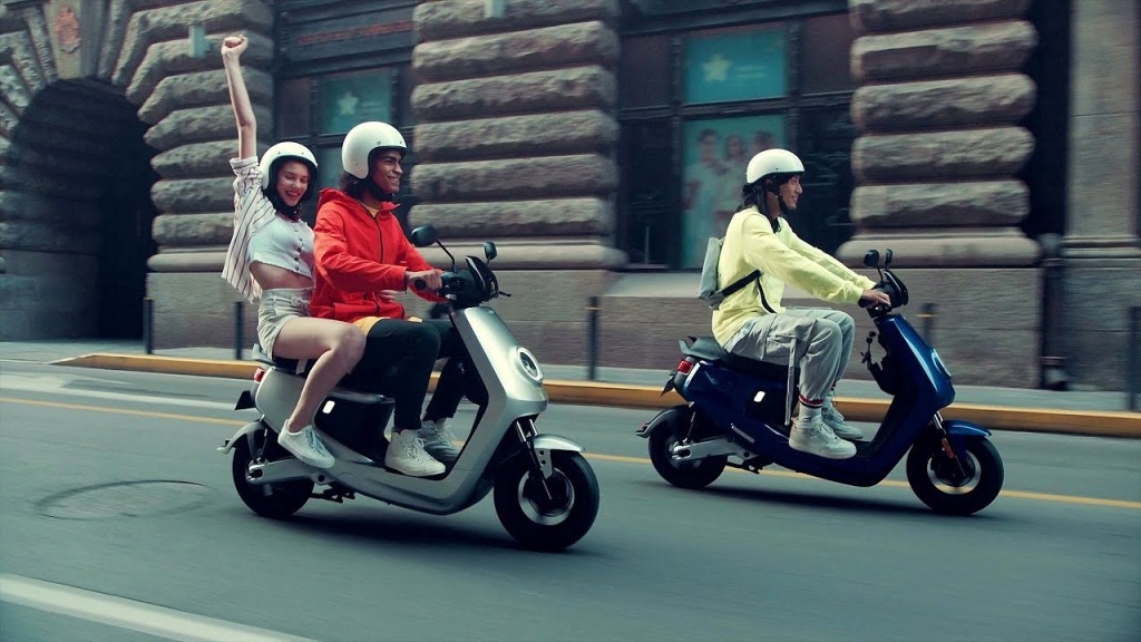 E-scooter rijden in de stad